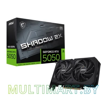 Видеокарта MSI GeForce RTX 5050 8G Shadow 2X OC картинка 5